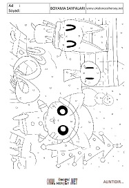 Doodle boyama sayfaları